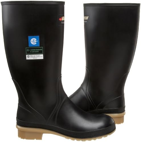 Baffin Women's Processor Canadian Made Industrial Rubber Boot,Black/Amber,10 M | Image 6