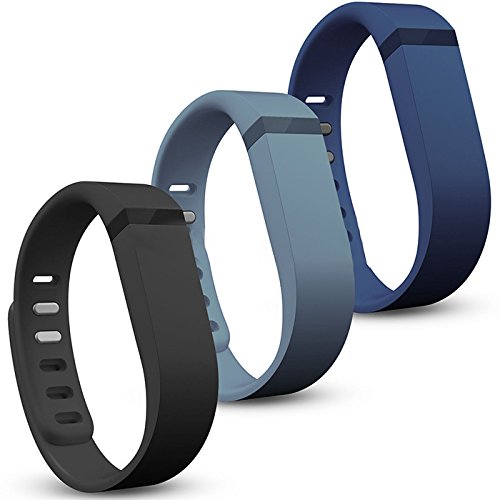 Genmine® 3 PCS Cinturini per Fitbit Flex in