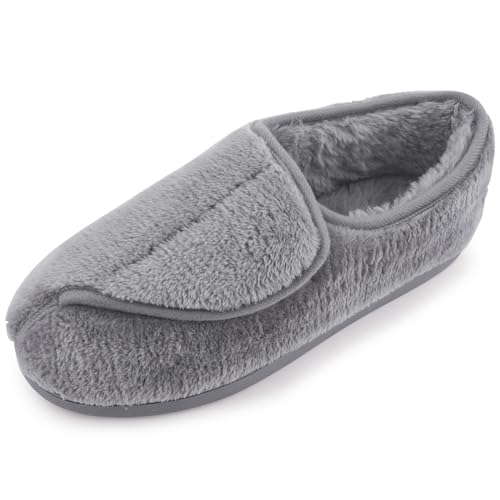 Ciabatte da * in memory foam * * * e * per interni ed esterni, scarpe da casa invernali