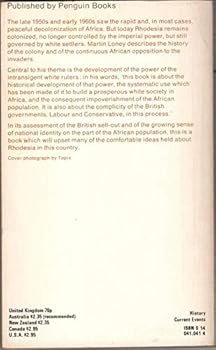 Paperback Rhodesia: White Racism and Imperial Response Book