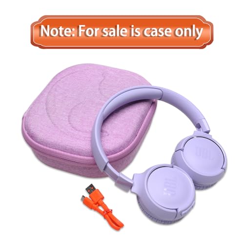 Étui en EVA pour JBL Tune 510BT rigide violet finition haut de gamme