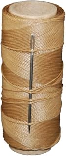 T.W Evans Cordage 11411 2-Ounce Wax Sail Kit with Needle, Brown