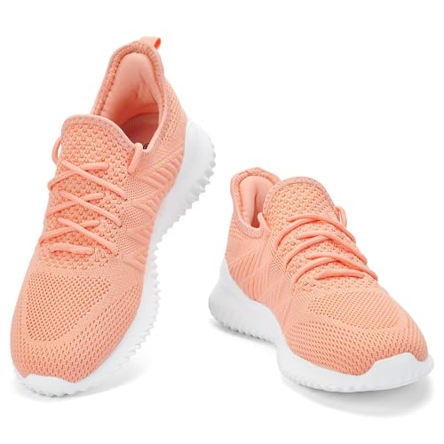 Image of PPQ Womens Slip On Walking Shoes,Memory Foam Lightweight Comfort Casual Workout Shoes,Yoga Or Tennis Or Running Sneakers