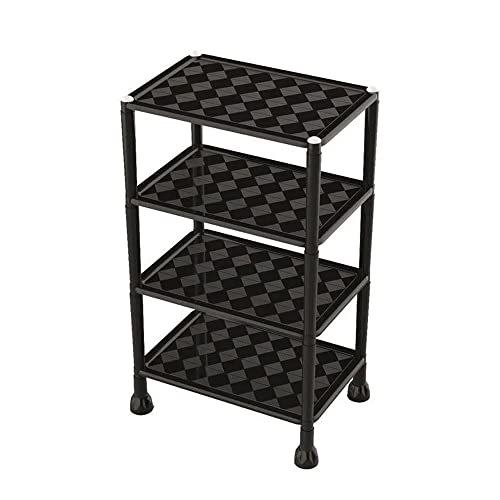 Estante Prateleira Modular 4 Andares Uninjet Preto