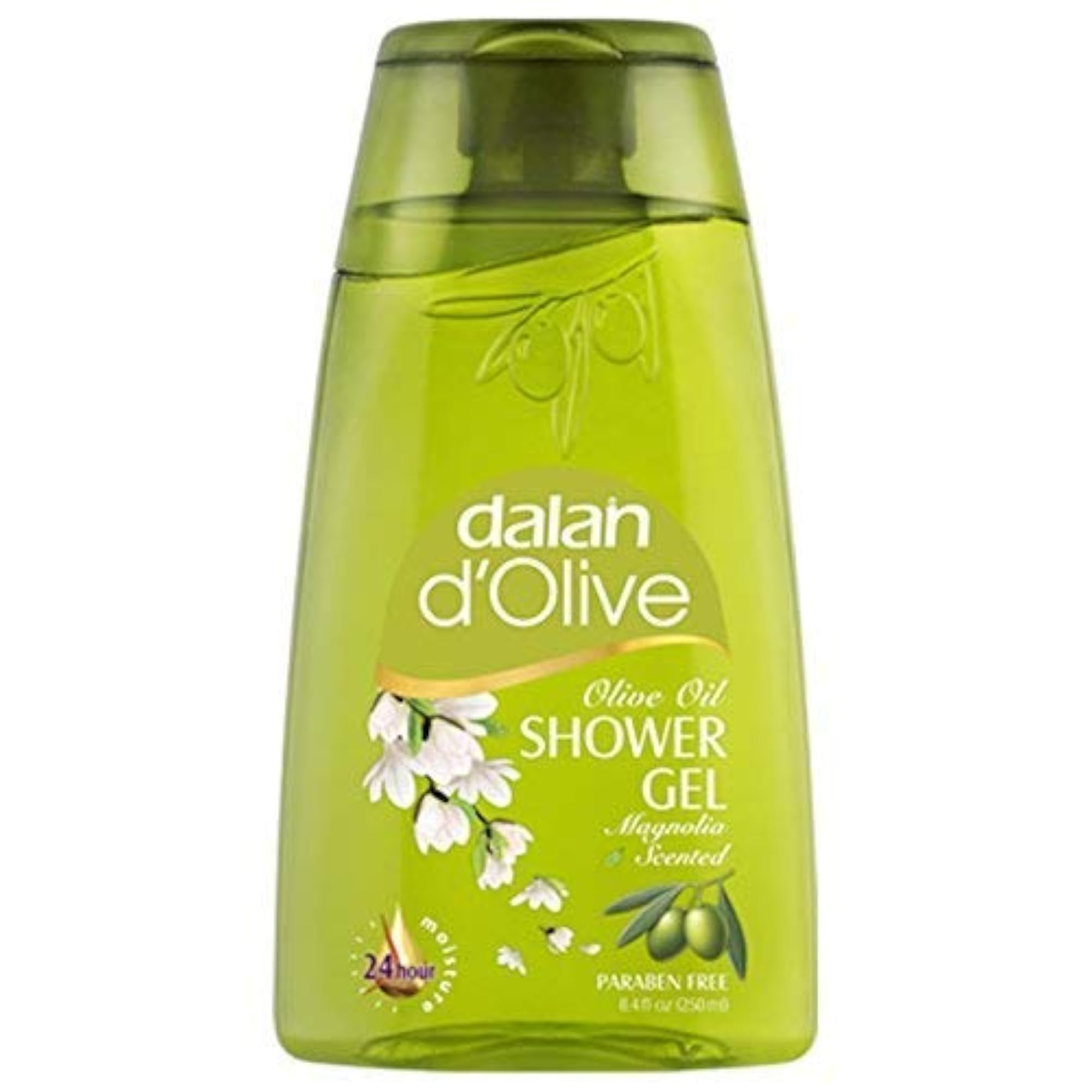 d'Olive Pure Olive Oil Shower Gel Combo Pack, 250 ml each