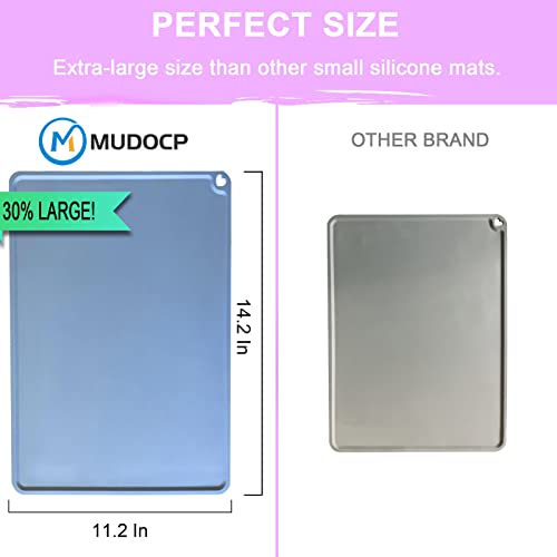 Silicone Placemats For Kids Baby Toddler, Non-Slip Portable Placemats For Dining Table, Heat Resistant, Washable, 3 Pack Baby Food Eating Placemats #TOP6