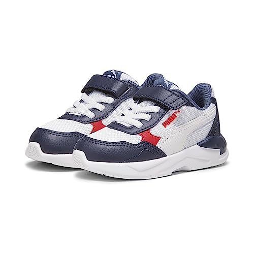 PUMA Unisex Baby X-ray Speed Lite Ac Inf Sneaker, puma Navy puma White for All time red Inky Blue, 20 EU