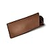 Produktbild Lucrin - Etui für große Brille - Cognac - Genarbtes Leder
