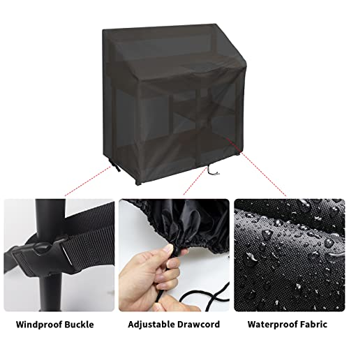 Jungda Outdoor Garden Potting Bench Table Cover, Universal Outdoor Potting Table Cover - 47 X 20 X 47 Inch #TOP3