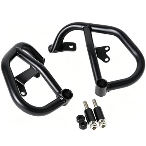 Pare chocs garde moteur rail course FZ07 en acier tubulaire noir