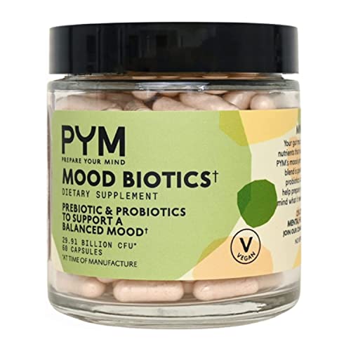 PYM Health VBIOJAR60MFN-1 Psychobiotic Supplement
