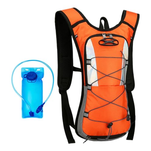 Vessie hydratation 2L avec sac à dos de course à pied réfléchissant mixte