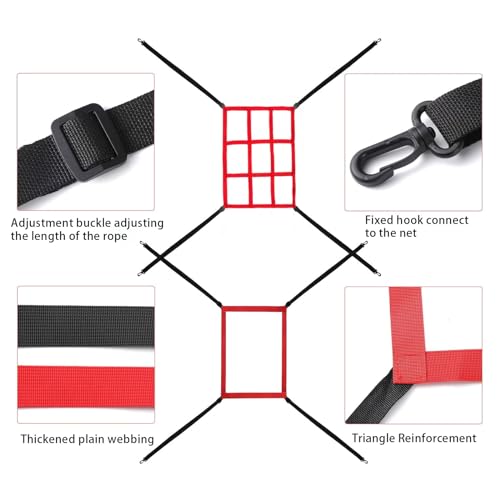 Supvision 4Pcs Premium Baseball and Softball Pitching Training Kit Adjustable 9 Hole Target Net Realistic Dummy Batter for Precision Practice Portable Strike Zone Trainer to Enhance Hitting Accuracy - Thumbnail 4