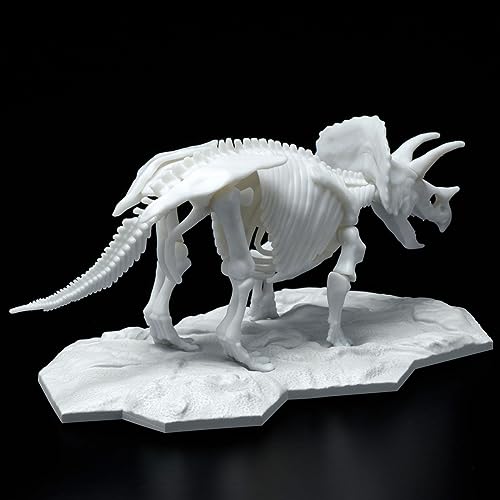 Bandai Hobby Modelo Kit Esqueleto Dinosaurio Triceratops miniatura 4