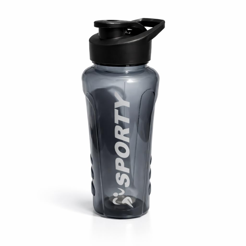 900ml Water Bottle with Flip Open Lid & Wide Mouth | BPA Free Leakproof Sports Sipper Bottle | Gym Water Bottle for Men & Women | 900 ml Reusable Workout Bottle (1)