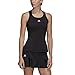 adidas Camiseta Gameset Y-Tank para Mujer, Mujer, Camisa, GLL25, Negro, M