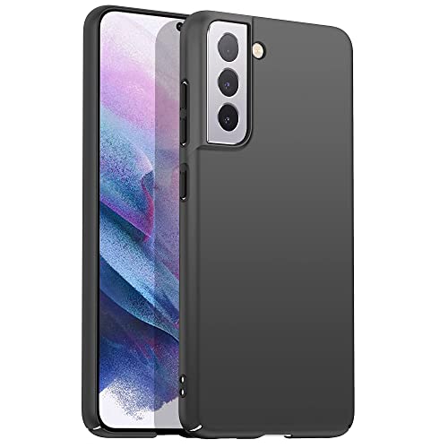 db11 Hart Hülle Kompatibel mit Samsung Galaxy S21 FE, Handyhülle Ultra-Dünn, Stoßfeste Kratzfeste Ganzkörper Case Cover Schutzhülle für Samsung Galaxy S21 FE, (Schwarz) Cover