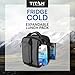 Titan by Arctic Zone Expandable Lunch Box with 2 Gel Ice Packs, Fridge Cold Insulated Cooler Bag with Leak Proof Lining for Men and Women, Sharkskin Gray
