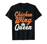 Amante de las alitas de pollo Buffalo Chicken Wing Queen Camiseta