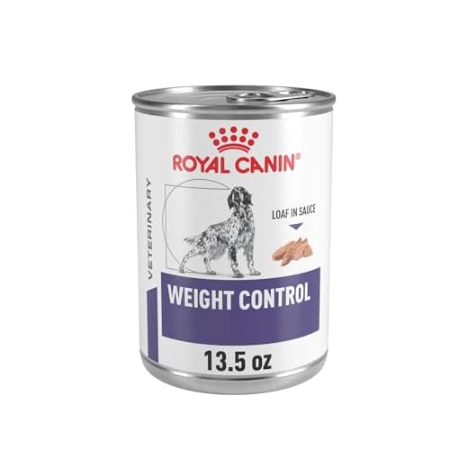 Royal Canin Veterinary Diet Canine Weight Control Adult Loaf in Sauce Dog Food, 13.5 oz (Pack of 24)