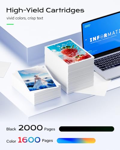 Tinta Y Tóner, Office Product multifuncional hp officejet pro 8710 cartuchos Marca INKBAY (3)