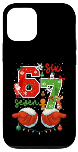 Funny Christmas Six Seven 6 7 Meme Gen At@XO 6 7j X}zP[X iPhone 12/12 Pro p