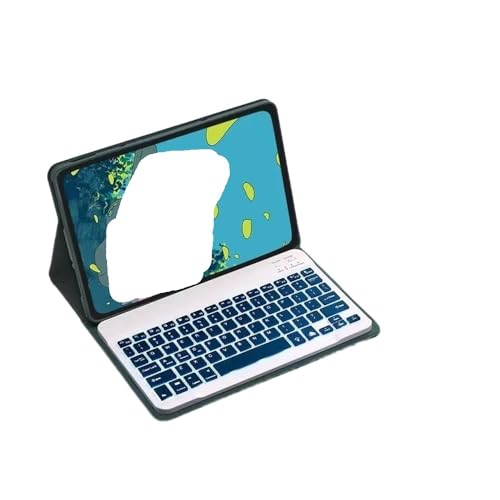 Funda de cuero con teclado retroiluminado QWERTY para Xiaomi Pad 8 y 7 Pro de 11.2"