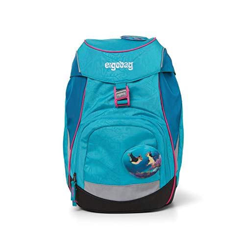 Preisvergleich Produktbild ergobag Unisex-Kinder Prime Backpack Single Rucksack Mehrfarbig (Hula Hoopbear)