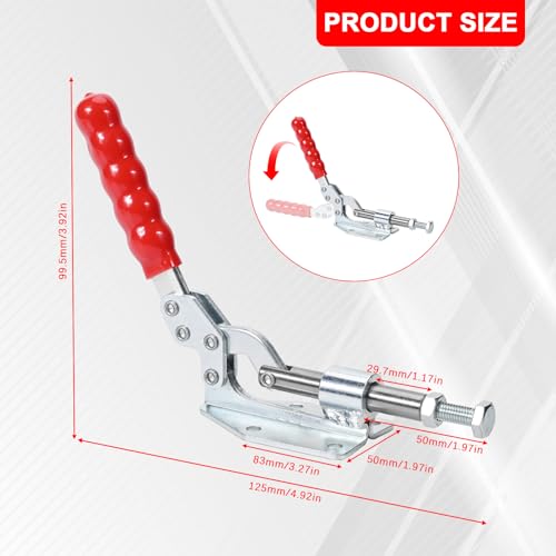 Image of 2-Pack, 36020 Push Pull Toggle Clamp, 396 lb Holding Capacity