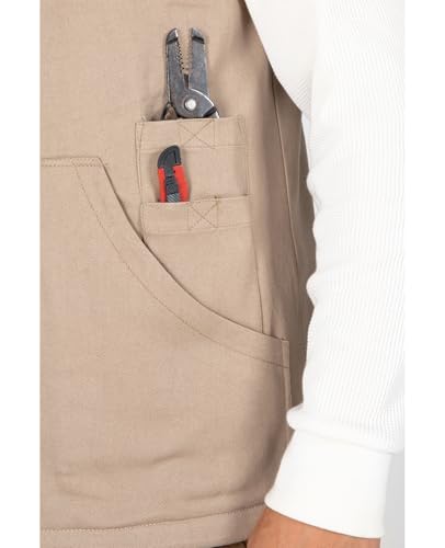 Image of ZENTHACE Men's Full Zip Reversible Work Casual Vest