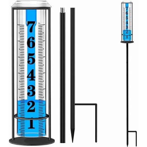 BIUWING Upgraded Rain Gauge Cover