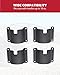 A & UTV PRO Under Dash Storage Box & 4PCS Door Cup Holders for Honda Pioneer 1000-5 2014-2024, 1000-3 Seater 3P 5P Under Dashboard Storage Pocket Accessories, Replace # 08L71-HL4-F00, # 08U70-HL3-A40
