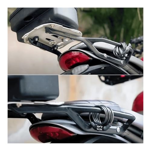 Porte-bagages arrière et support mallette de rangement Speed 400 2024 - 5