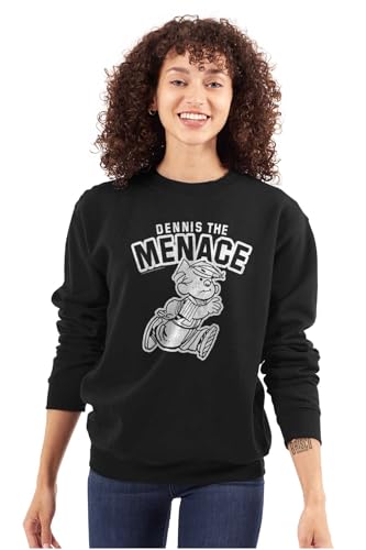 Brisco Brands Dennis The Menace Newspaper Comic Sweatshirt for Men or Women3