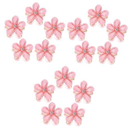 Clip fleur pinces cheveu Beaupretty en lot de 60 mini barrettes en cristal pour coiffure fille