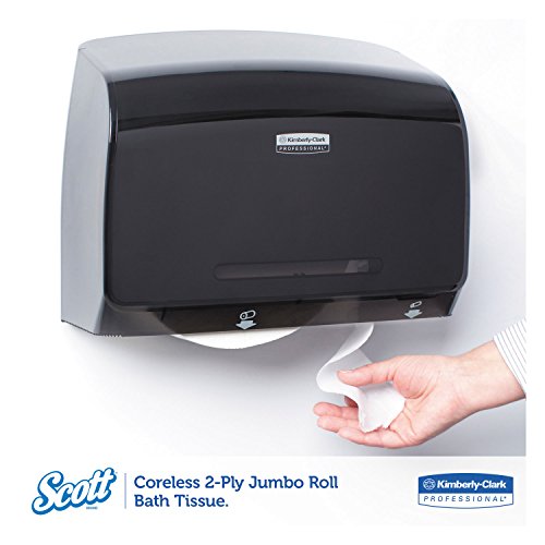 Scott 07006 Coreless Jrt Jr. Rolls, 2-Ply, 1150Ft, 12 Rolls/Carton #TOP1