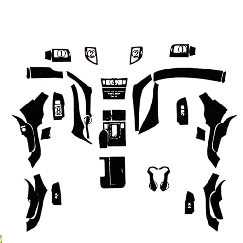 Autocollant de moulage style sport pour rajeunir l'intérieur de votre Honda Spirior
