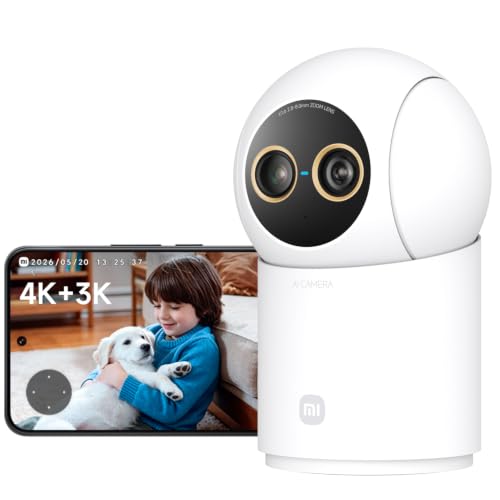 XIAOMI C701 Pro Cámara de Seguridad Interior de Doble Lente 4K+3K