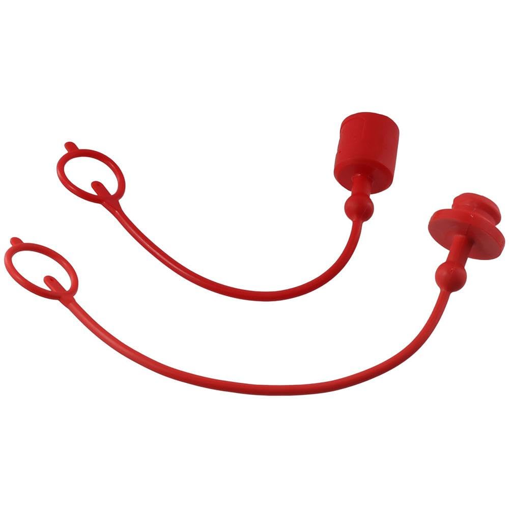 SHUATI Hydraulic Coupler Cap, 1/2 ISO-B Hydraulic Covers, Male Female Quick Connects Fittings, Hose Coupler Coupling Cover for Hydraulic Couplings