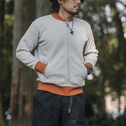 Contrast Trim Waffle Knit Cardigan2