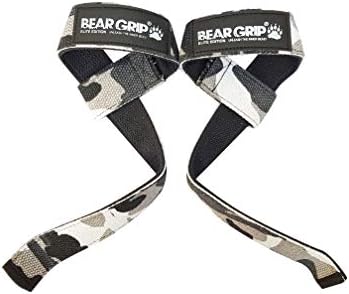 BEAR GRIP - Premium Dual Ply Lifting Straps, Elite Edition