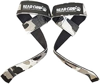 BEAR GRIP - Premium Dual Ply Lifting Straps, Elite Edition
