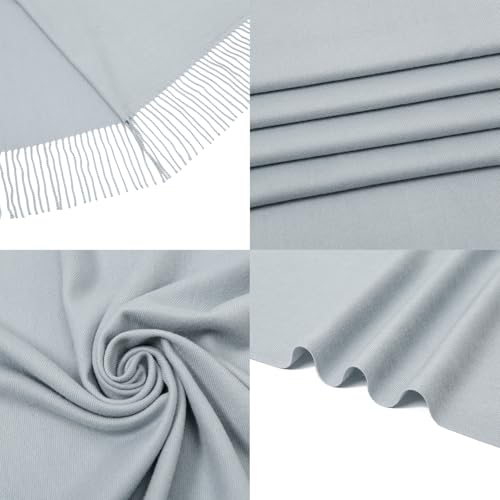 Image of RIIQIICHY Women's Fringe Shawl Wrap Pashmina Scarf for Wedding Evening