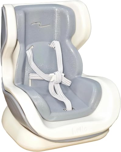 OhanaBeach® Siège de Voiture de poupée ,pour poupées Pop Mart/Labubu (10-17 cm),Siège magnétique avec Clip ventilé et Support de Table,Décoration...