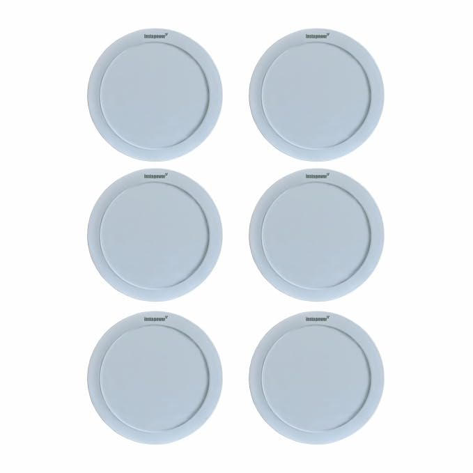 INSTAPOWER D-Lite x-Slim (S) LED Surface Mounted Downlighter |Surface Mounted LED Downlight for Ceiling | LED Ceiling Light for Home & Hall | (12W, Pack of 6)