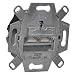 Produktbild Rutenbeck ClassEA iso Universal-Anschlussdose/Datendose LAN 138104070, 2-fach RJ45, 10 Gbit/s, Unterputz, geschirmt