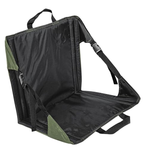 Vaveren Convenient Backrest Camping Cushion Stadium Seat Bleacher Cushion Practical Stable Thickened Camping Seat Cushion for Fishing