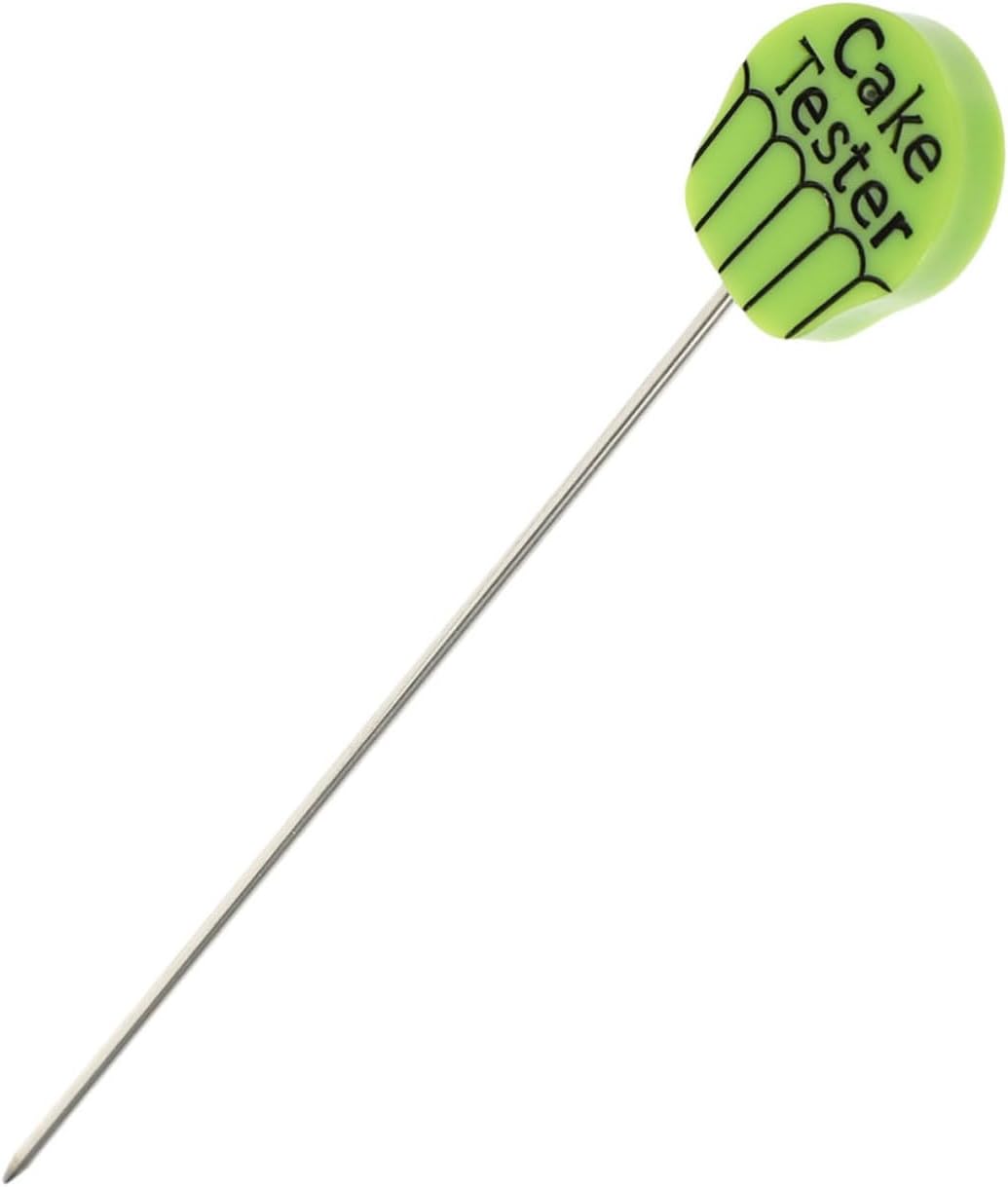 Convenient Reusable Cake Tester Probe Baking Tool for Baked Cakes Muffins Brownies Lightweight -skid Design for Home Baking