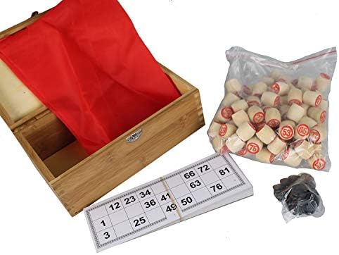 Jeu De Loto Russe Dans Un Coffret En Bois Bingo Loto