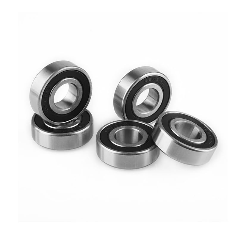 6202 15 * 35 * 11mm Precision Bearing Deep Groove Ball Bearings 6202ZZ for Automobile Motorcycle and Agricultural Machinery Parts(6202ZZ)